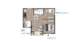 Planta 2D padrão